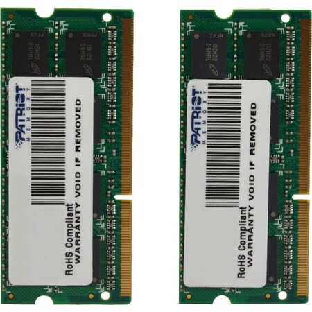 Patriot Memory Signature Apple 16Gb (2 X 8Gb) Pc3-12800 (1600Mhz) Cl11 Ddr3 Sodimm PSA316G1600SK